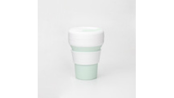 Wholesale Portable Silicone Collapsible Travel Cup high-quality Folding Coffee Tea Cup Bottle with Leakproof Lids1