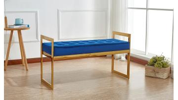 TL-AB05G modern entryway seating versatile cushioned bench