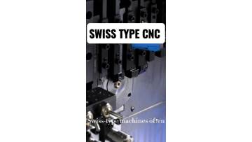 Swiss type machine