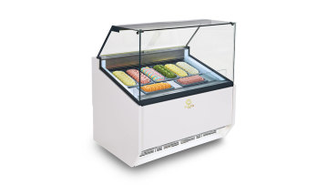 Showcase Top Display High Quality Fridge Freezer Chiller Cases Glass Used For Shop Led Light Showcase Color Fridge Showcases1