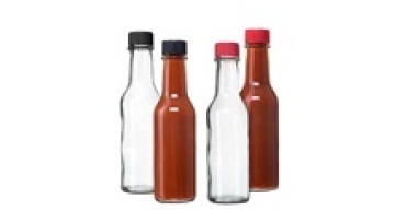 150ml 250ml 5oz Cheap Empty Woozy Spice Dressing Chili Table Glass Salad Hot Sauce Bottle With Leakproof Black Cap1