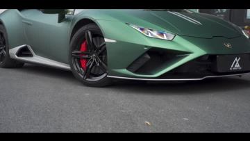 Ultra-Matte Green Wrap Film