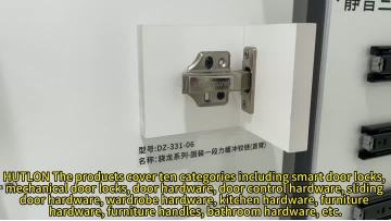 Buffer hinge (straight arm) DZ-331-06