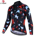 X-TIGER Pro Long Sleeve Cycling Jersey Mans Mountian Bicycle Cycling Clothing Ciclismo Racing Bike Clothes Sportswear