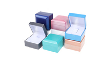 Custom logo Luxury Color packaging watch box Square Watch Gift Box Travel Paint led watch box with lights1