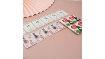 custom waterproof full color cartoon sticker Packaging Adhesive Sticker Flower Packaging Label1
