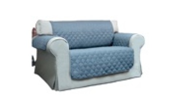 Competitive price microfiber fabric waterproof sofa protector with ultrasonic embossing design1