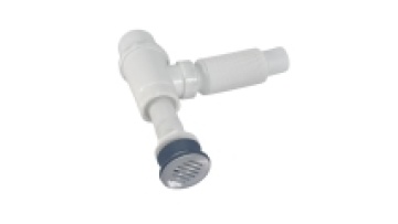 PP Plastic Basin Flexible Bottle Trap White Plastic Drainer Bottle Trap Stainless Steel Bowl for Toilet Bowl and Kitchen Basin1