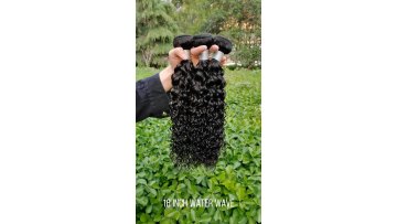 Wholesale Water Wave Hair weaving,Natural Human Hair weave Bundles Vendor,Cuticle Aligned Raw Virgin Brazilian Human Hair1