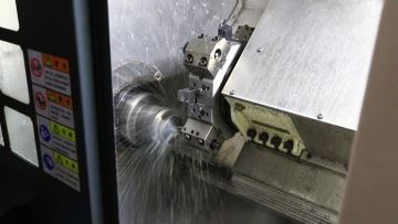 CNC lathe machining process