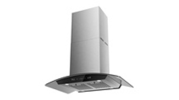 Custom Stainless Steel Baffle Filters 3 Speed Fan 36 Inch  Kitchen Island Ductless Range Hood for Kitchen Cooker Hood1