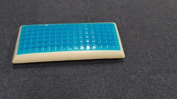 blue gel pillow king