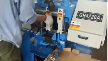 Gh4235 Double Column Horizontal Metal Cutting Band Saw Machine