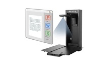 16 megapixel black wall-mounted handheld book scan