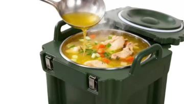 Insulated food soup warmer commercial kitchen equipment