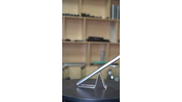 oval slotted tube