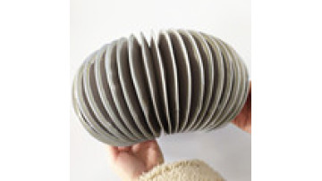 High temperature resistant ball screw rubber circular bellows cover dust cover with zipper1