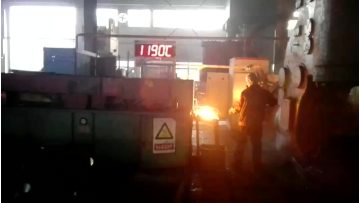 Intermediate frequency heating temperature measure