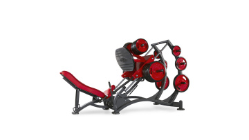 leg press of pin laoding 45 degree 