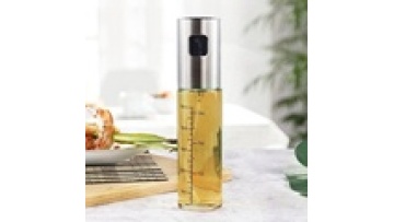 Stainless Steel Kitchen Flavor Dispenser Spray Bottle Glass Olive Oil Dispenser1