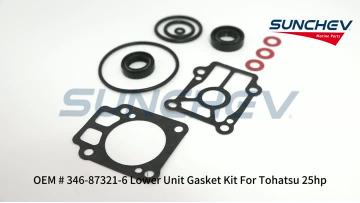 346-87321-6 Lower Unit Gasket Kit