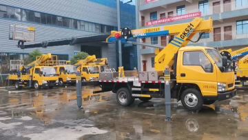 23meter overhead working truck