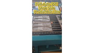Automatic PVC Shoe Sole Machine | Linked Tunnel Oven for Continuous Curing