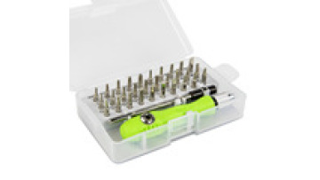Cheap Small Size 32-In-1 Multi-Functional Portable Hardware Screwdriver Set Small Size Hand Bit Plastic Case Maintenance Repair1