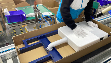 Concealed cistern assembly production line