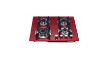 manufacturer price red tempered glass  knob control Restaurant Portable Gas Stove1