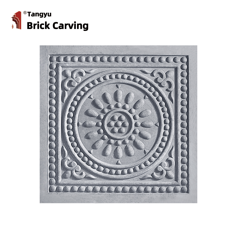 Chinese style courtyard retro floor tiles