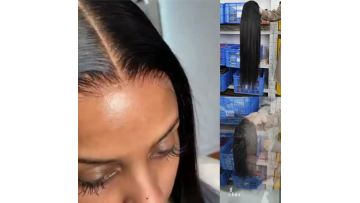 Top Quality 150% Density Straight Human Lace Wig Virgin Brazilian Hair HD Lace Wigs Human Hair Lace Front Wigs For Black Women1