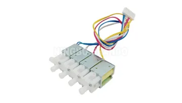 Multi Way Small Mini Micro Miniature Air Water Plastic Solenoid Valve 12VDC 24VDC1