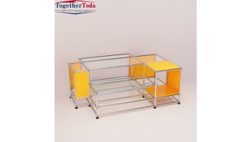 14-0318 Modern Multi-Size Open Storage Console