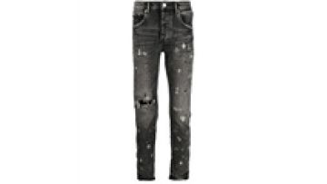 High Quality Latest Design Black Slim Fit Skinny Denim Jeans Pants for Men1