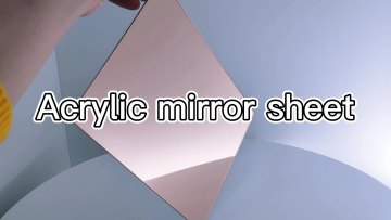 gold mirror acrylic wall stickers sheet1