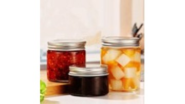 Factory Supplier Wide Mouth 75ml/100ml/150ml/180ml/220ml/280ml/380ml/500ml Glass Jar Mason Canned Sealed Storage Jar1