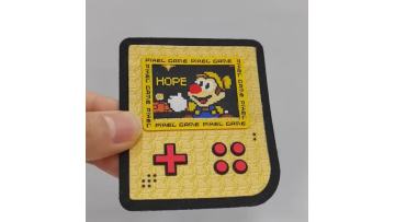 Childlike fun silicone printing label