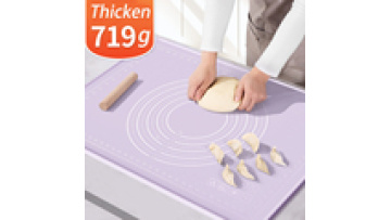 Bpa free food grade silicone 5mm waterproof Baking Oven Mat bread baking mat1