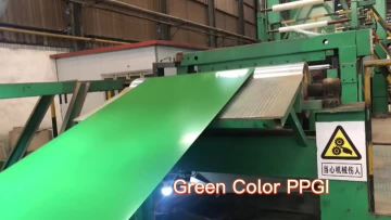 Green Color PPGI