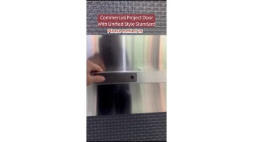 Custom‑pattern carved cast‑aluminum main doors for high‑end private housing projects