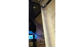 Elevator advertising Projector