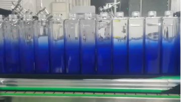 Glass bottles four colors CNC screen printing machine