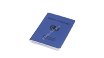 Custom Logo Printing Spot UV Logo Safety Passport Leather Cover  Passport Booklet Full Color Booklets Custom1