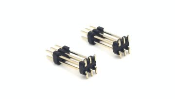 2.0mm Pitch Pin header Connector Dual Row SMT Double Plastic H4.0mm 2*3P