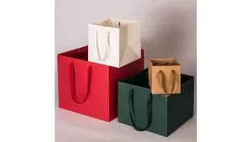 Custom Logo Printed Retail Extra Wide Base Large Packing Bakery Paper Bag for Cake Box1