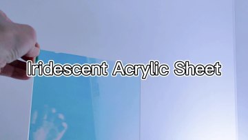 Glossy Decorative Customized Size Cast Acrylic Sheet For Laser Cutting Iridescent Acrylic Sheets1