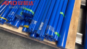 Customized Size POM Acetal Delrin Blue Round Rod