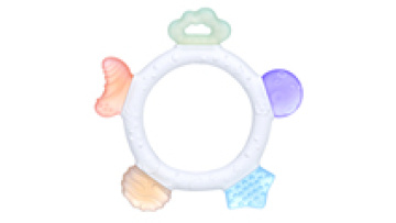 Kid Elephant Dog Ring Rattles Toys Wholesale Silicone Phone Remote Control Teether Glove Silicone Baby Teether1