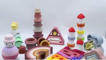 silicone stacking toy-G004